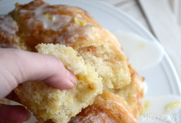 Ricetta del pane di scimmia smontabile al limoncello