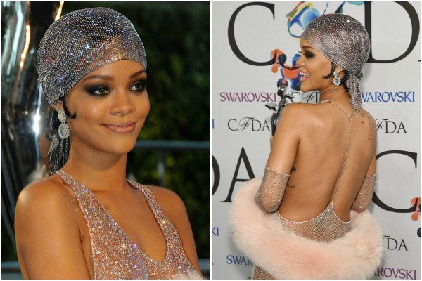 Rihannas tukšā kleita
