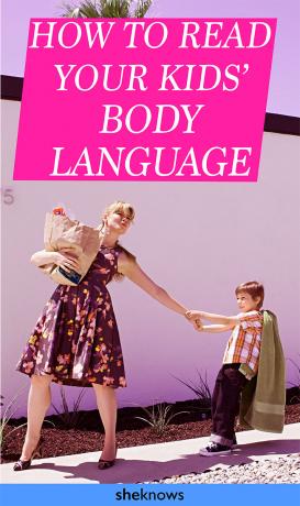 Ko jūsu bērns jums saka ar savu ķermeņa valodu?