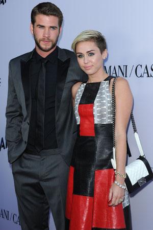 Miley Cyrus ja Liam Hemsworth