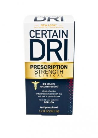 Kliinisen lujuuden deodorantit: Tietyt Dri Prescription Strength Clinical Roll-On