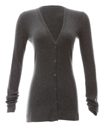 Scoop 16-Guage Ribbed Cardigan