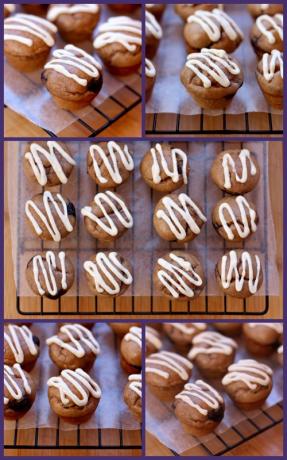 Glutenvrije mini-muffins met blauwe bessen
