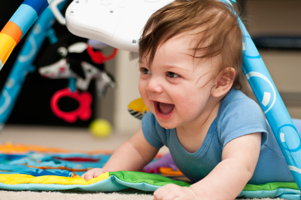 Niña de seis meses